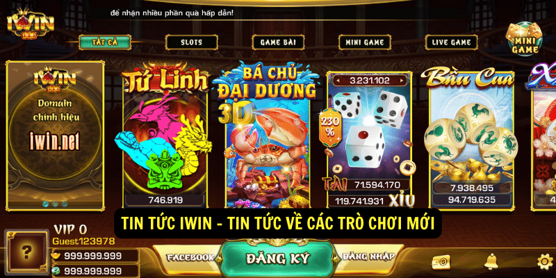 Tin tức IWIN - Tin tức về các trò chơi mới